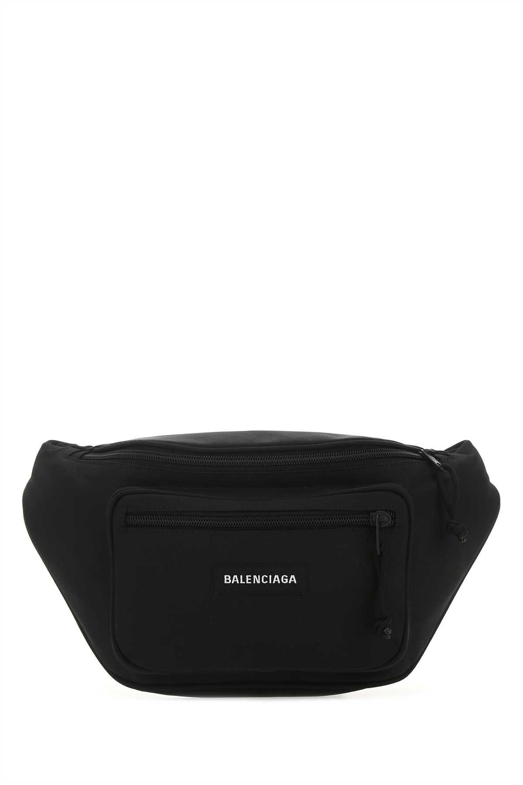 Balenciaga Men Black Nylon Explorer Belt Bag