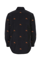 Burberry Men Embroidered Nylon Padded Shirt