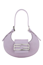 Fendi Woman Lilac Leather Mini Fendi Cookie Handbag