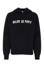 Burberry Men Midnight Blue Cotton Blend Sweatshirt