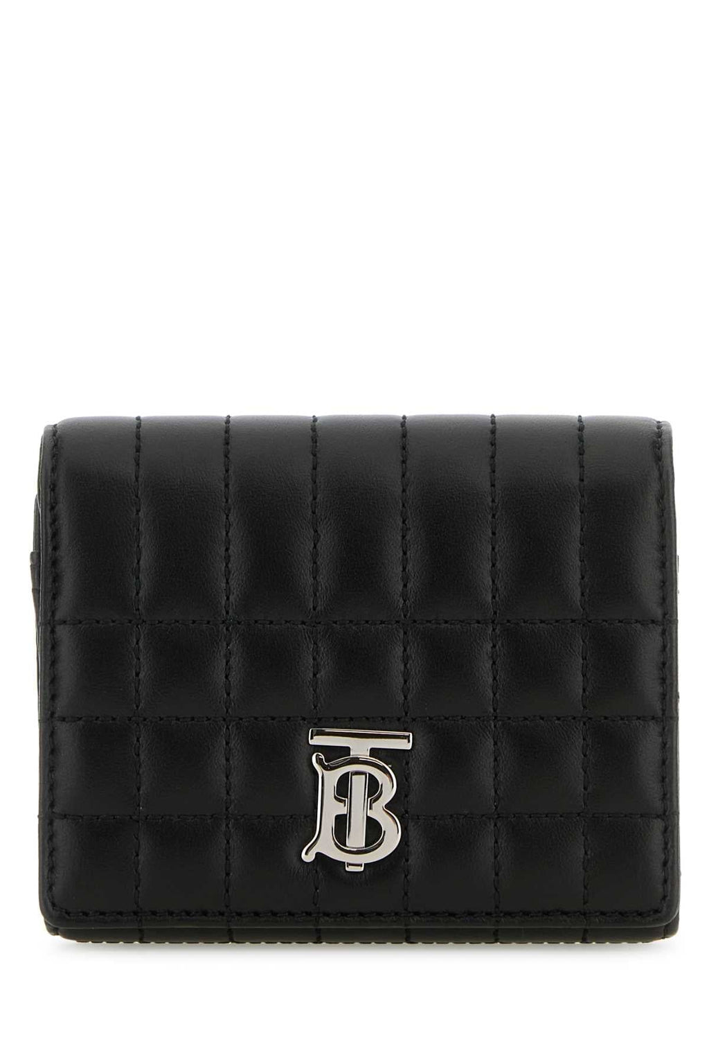 Burberry Women Black Leather Small Lola Wallet