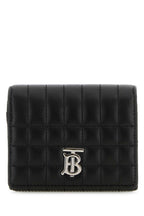 Burberry Women Black Leather Small Lola Wallet