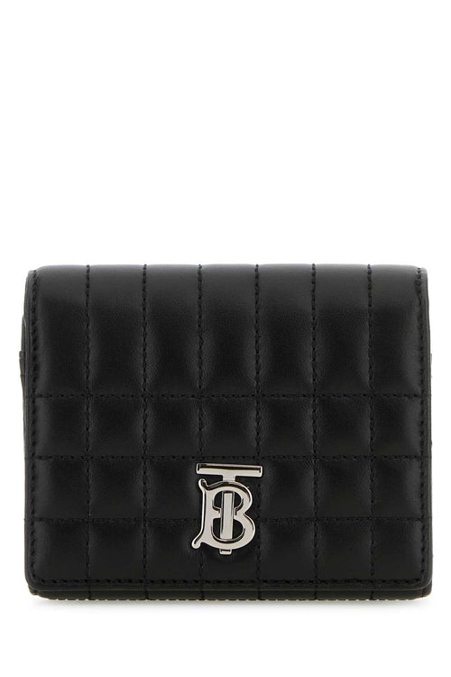 Burberry Women Black Leather Small Lola Wallet