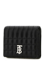Burberry Women Black Leather Small Lola Wallet