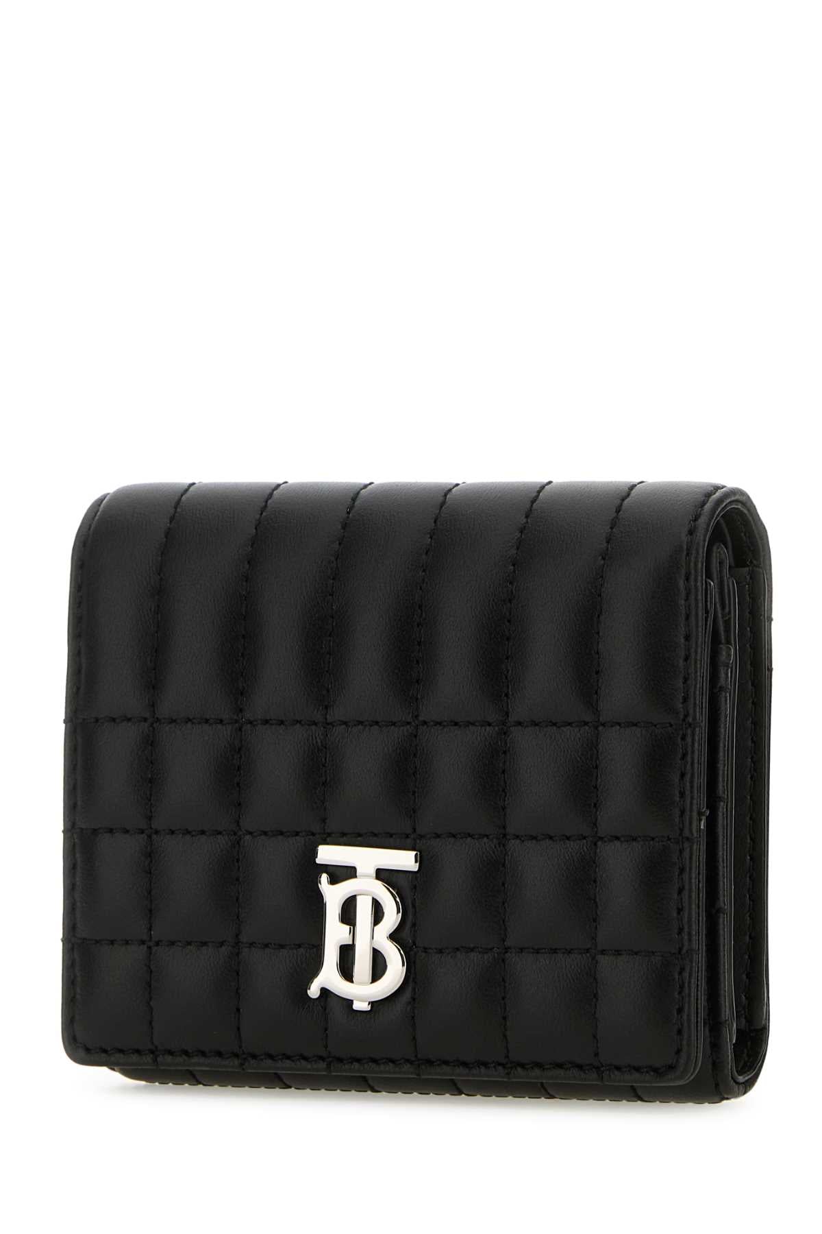 Burberry Women Black Leather Small Lola Wallet