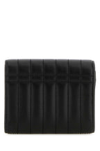 Burberry Women Black Leather Small Lola Wallet