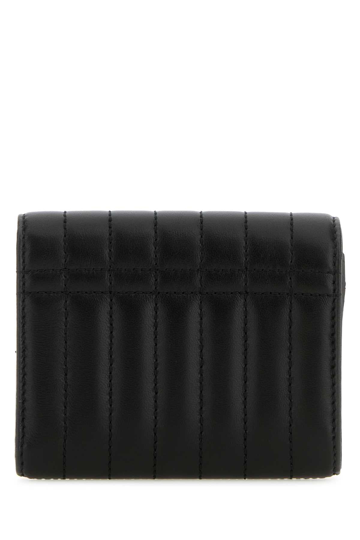 Burberry Women Black Leather Small Lola Wallet