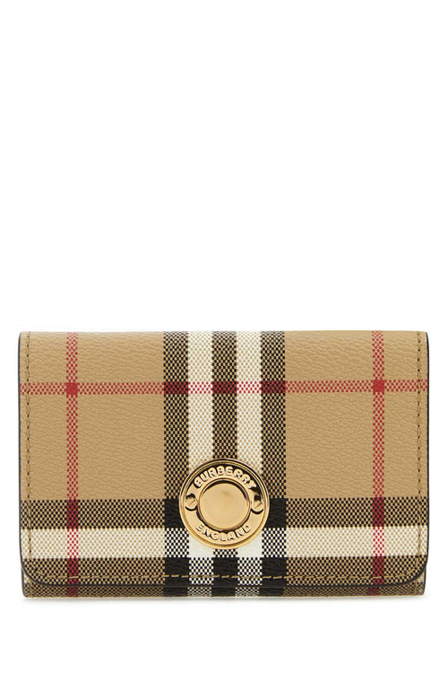 Burberry Women Printed Canvas Wallet