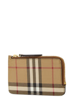 Burberry Women Printed Canvas Card Holder