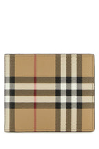 Burberry Men Printed Canvas Wallet