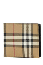 Burberry Men Printed Canvas Wallet