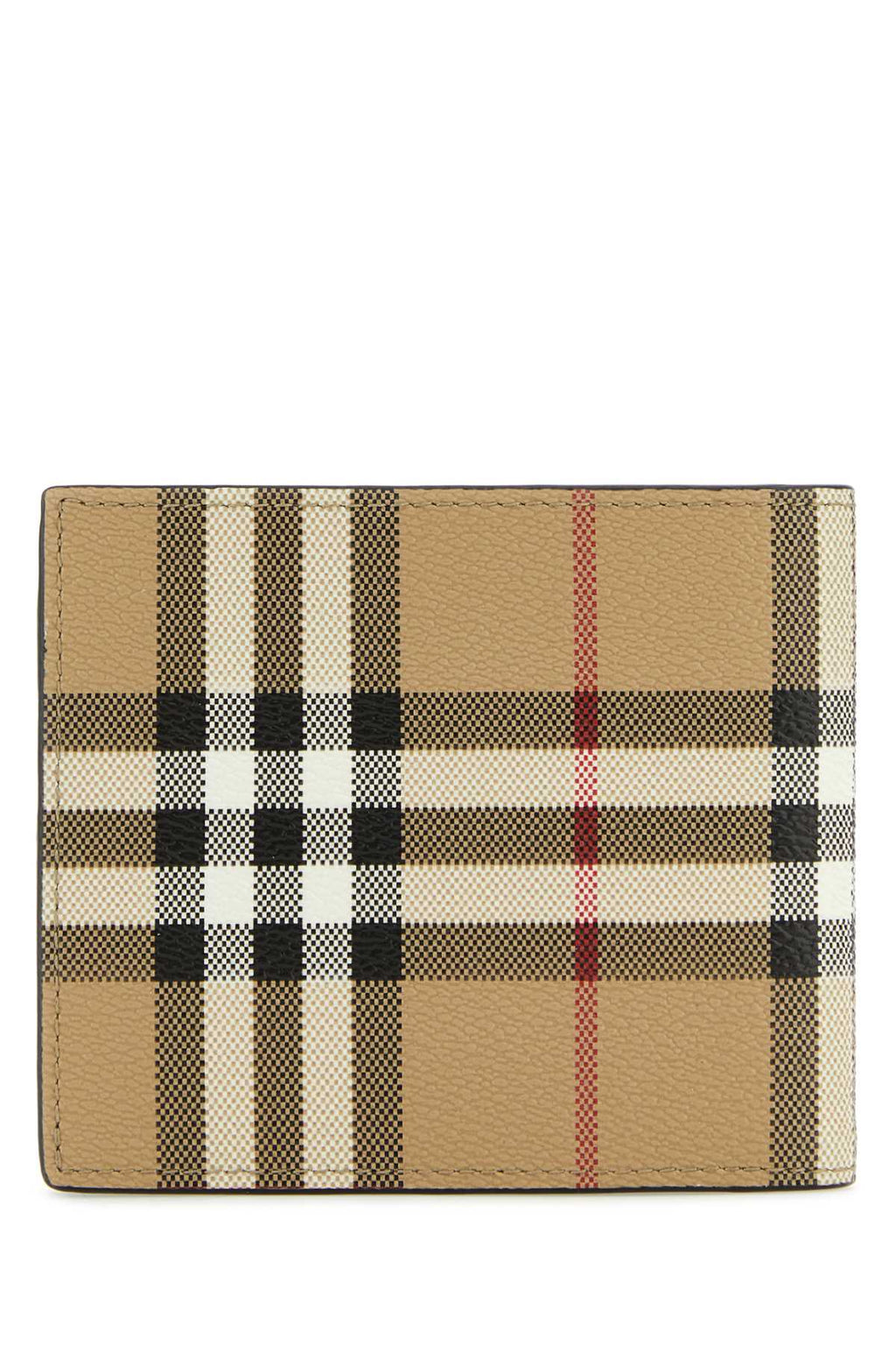 Burberry Men Printed Canvas Wallet