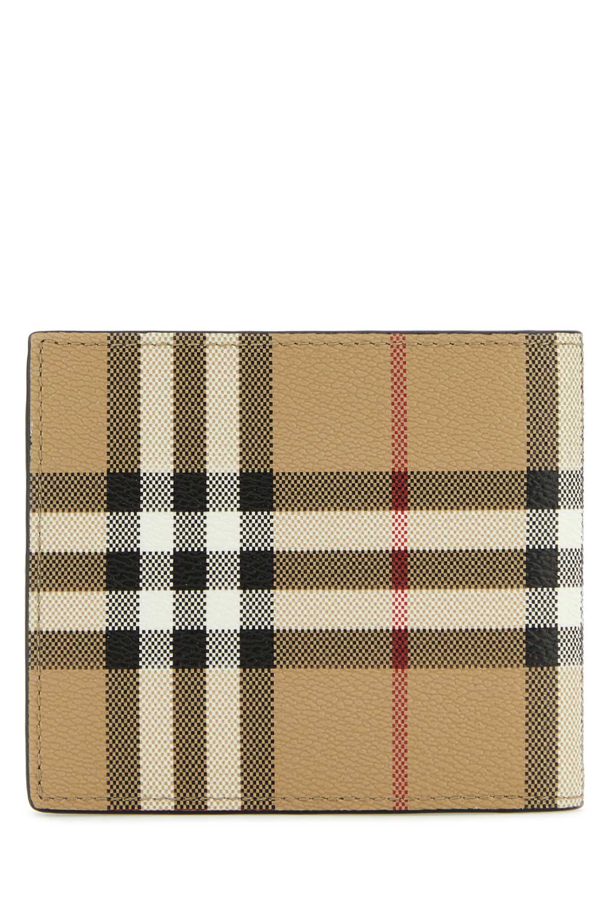 Burberry Men Printed Canvas Wallet