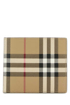Burberry Men Printed Canvas Wallet