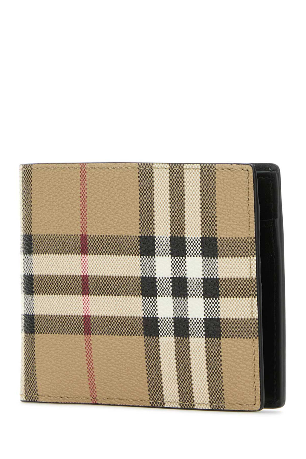 Burberry Men Printed Canvas Wallet