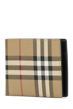 Burberry Men Printed Canvas Wallet