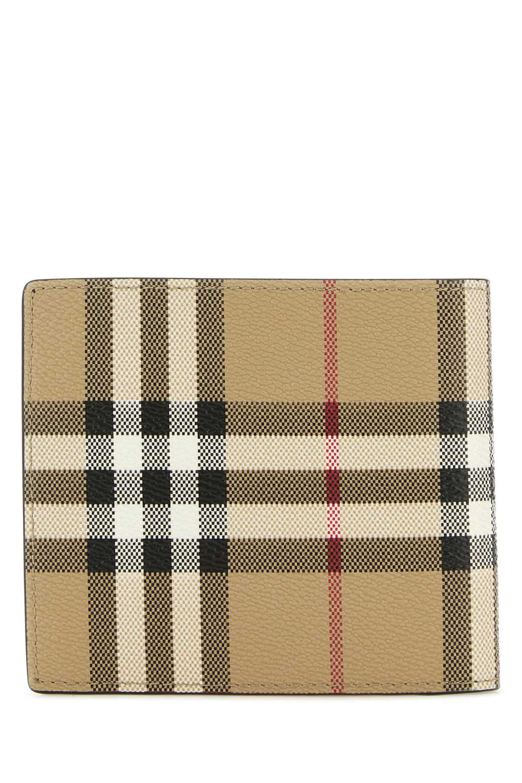 Burberry Men Printed Canvas Wallet