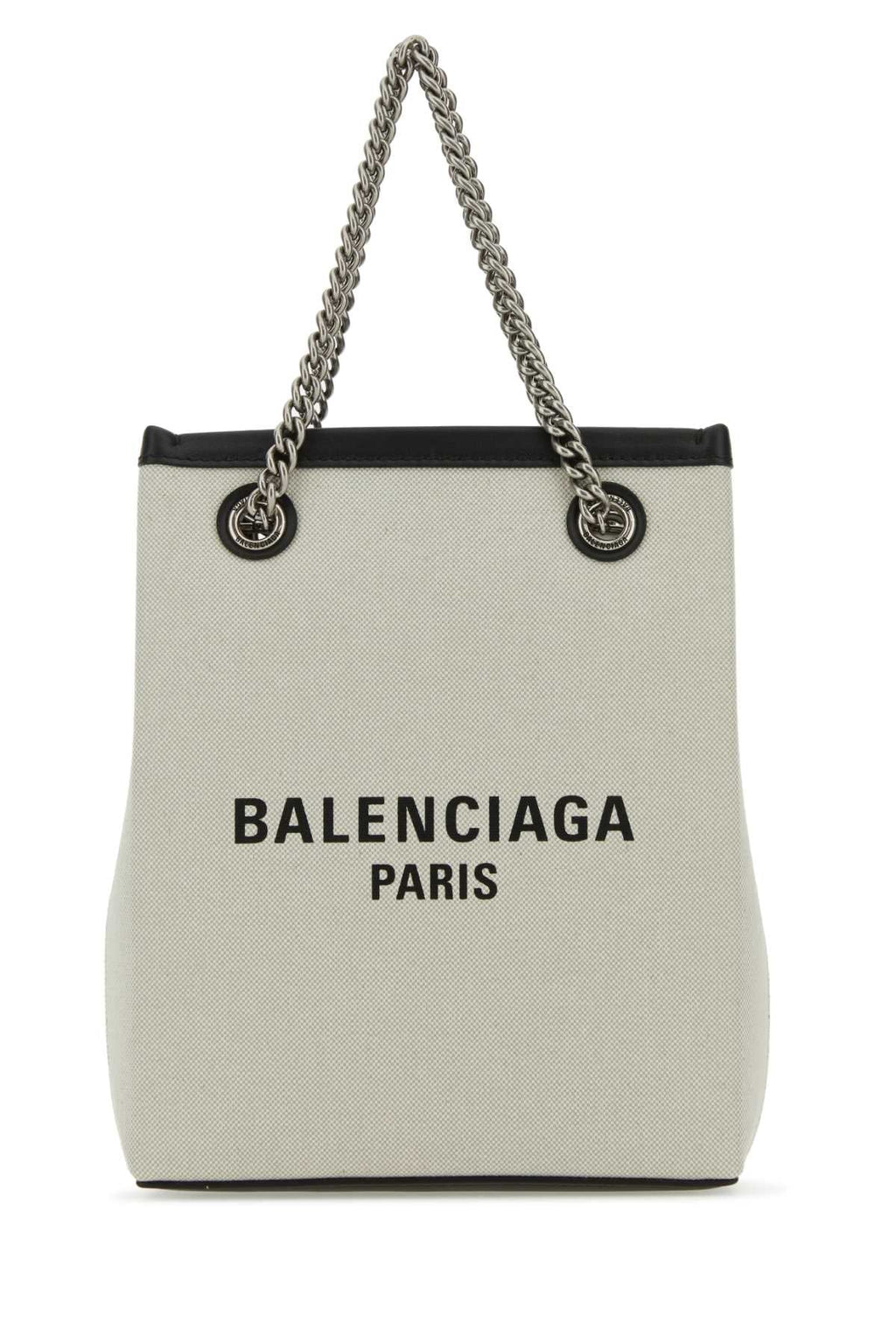 Balenciaga Women Sand Canvas Duty Free Handbag