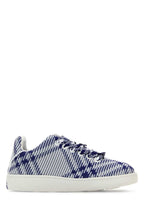 Burberry Men Embroidered Fabric Box Sneakers