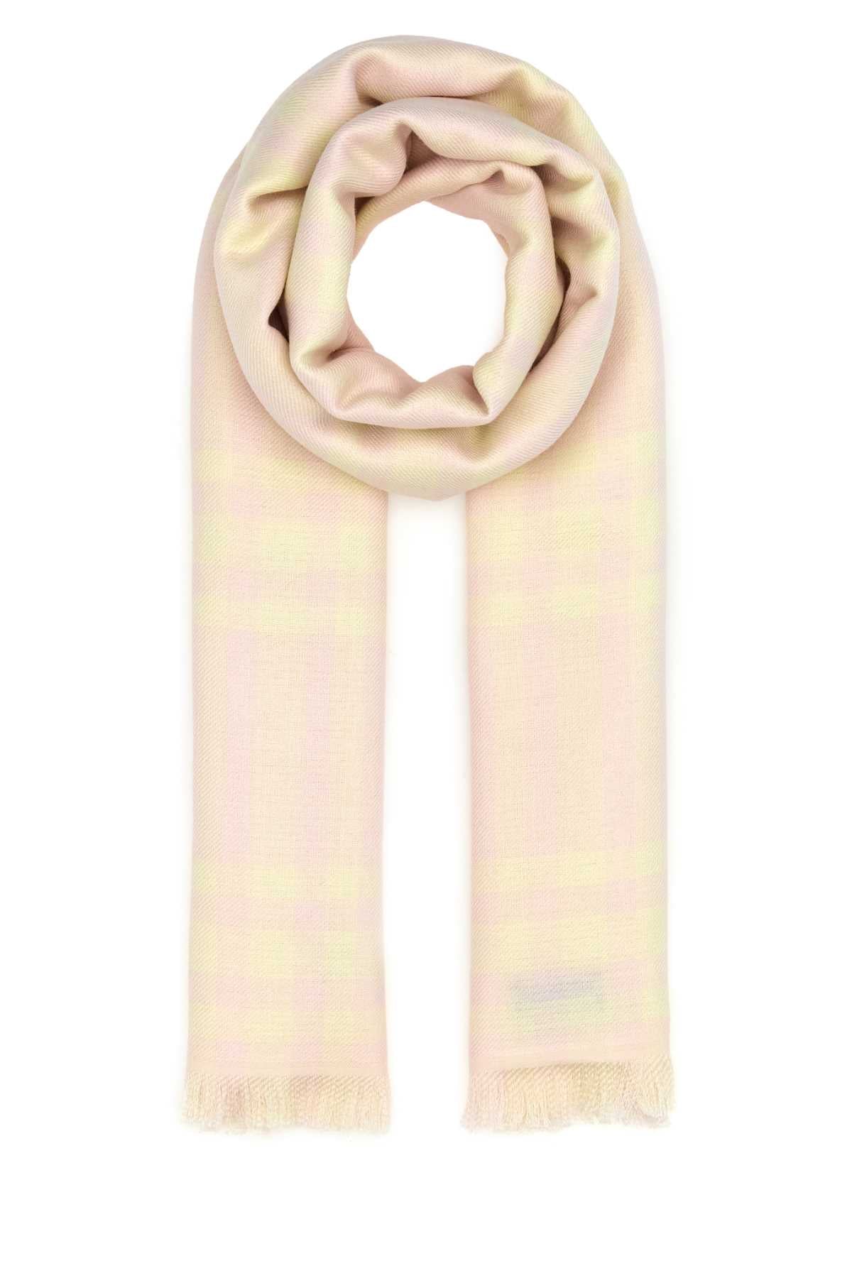 Burberry Women Printed Wool Blend Scarf