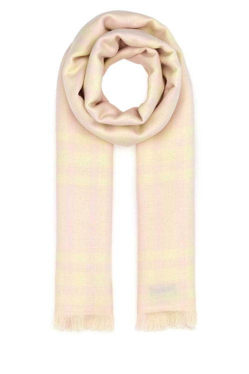 Burberry Women Printed Wool Blend Scarf