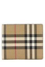 Burberry Men Printed Canvas Wallet
