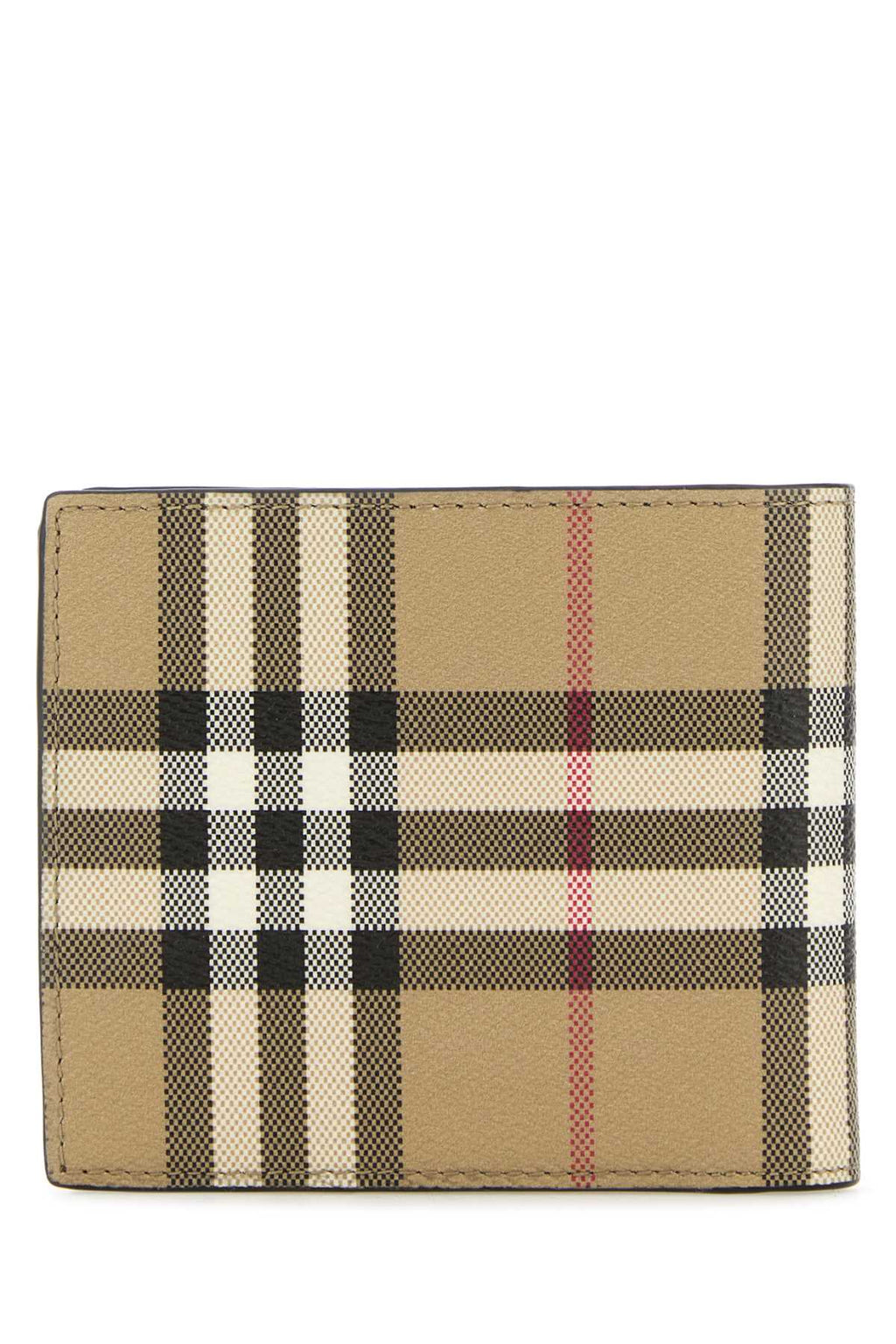 Burberry Men Printed Canvas Wallet