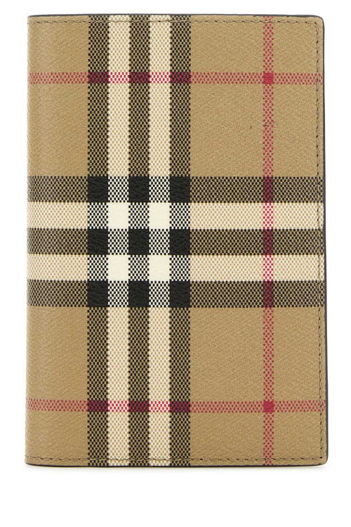 Burberry Men Printed Canvas Wallet