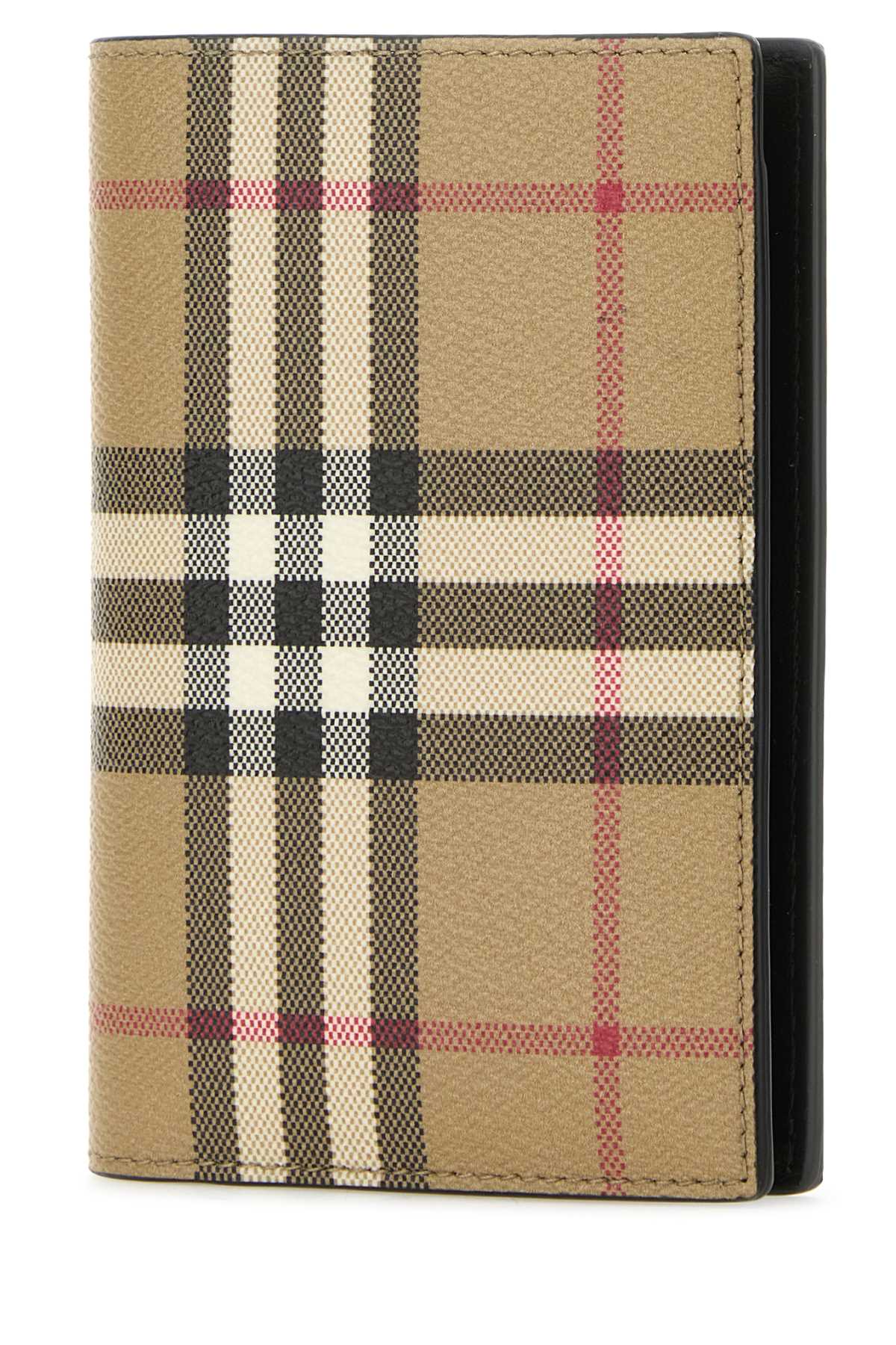 Burberry Men Printed Canvas Wallet
