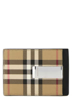 Burberry Men Printed Canvas Card Holder