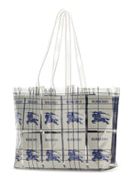 Burberry Men Embroidered Pvc Shopping Bag