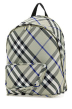 Burberry Men Printed Nylon Shield Backpack