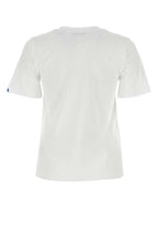 Burberry Women White Cotton T-Shirt