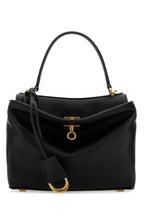 Balenciaga Women Black Leather Mini Rodeo Handbag