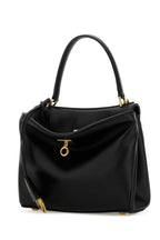 Balenciaga Women Black Leather Mini Rodeo Handbag