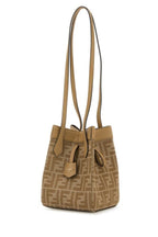 Fendi Woman Ff Fabric Mini Origami Bucket Bag
