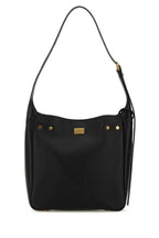 Balenciaga Women Black Leather Small Bel Air Shoulder Bag