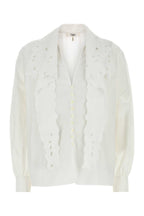 Chloe Women White Poplin Shirt