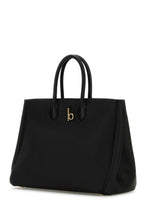 Burberry Women Black Leather Medium Rocking Horse Handbag