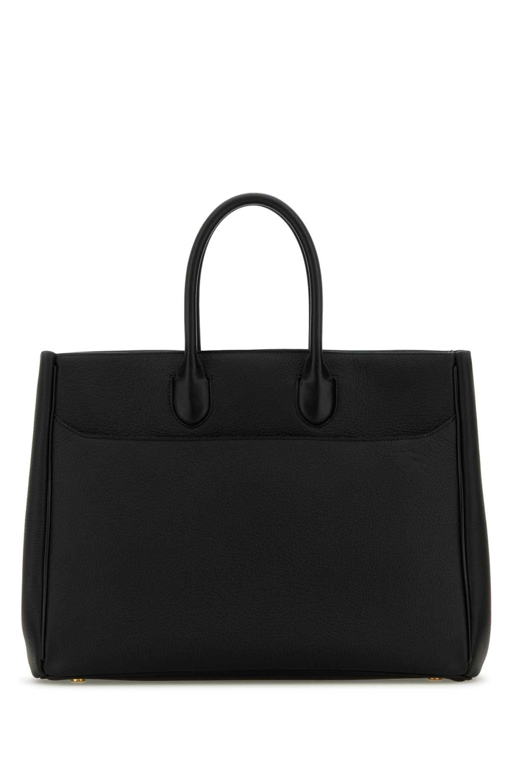 Burberry Women Black Leather Medium Rocking Horse Handbag