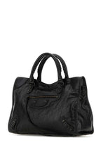 Balenciaga Women Black Leather Medium Le City Handbag