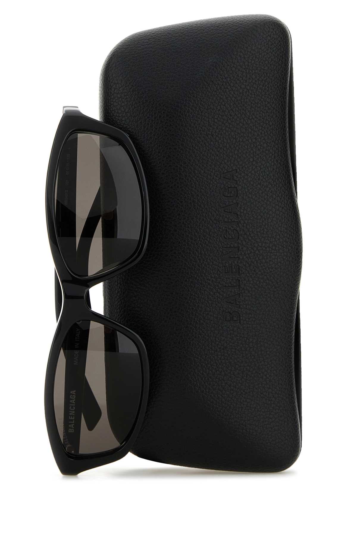 Balenciaga Women Black Acetate Sunglasses
