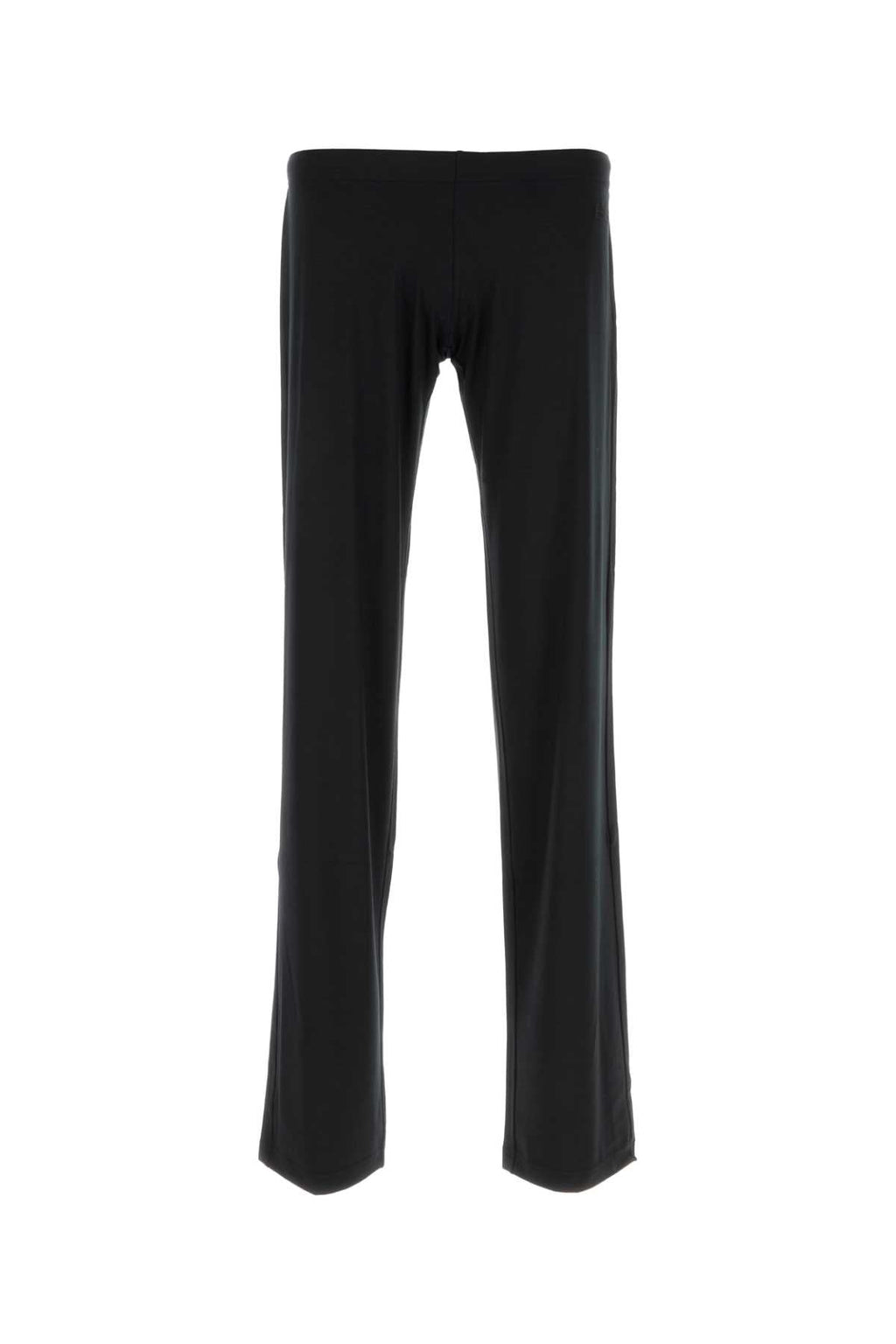 Balenciaga Men Black Stretch Modal Joggers