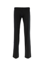 Balenciaga Men Black Stretch Modal Joggers