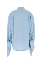 Balenciaga Women Embroidered Viscose Blend Oversize Shirt