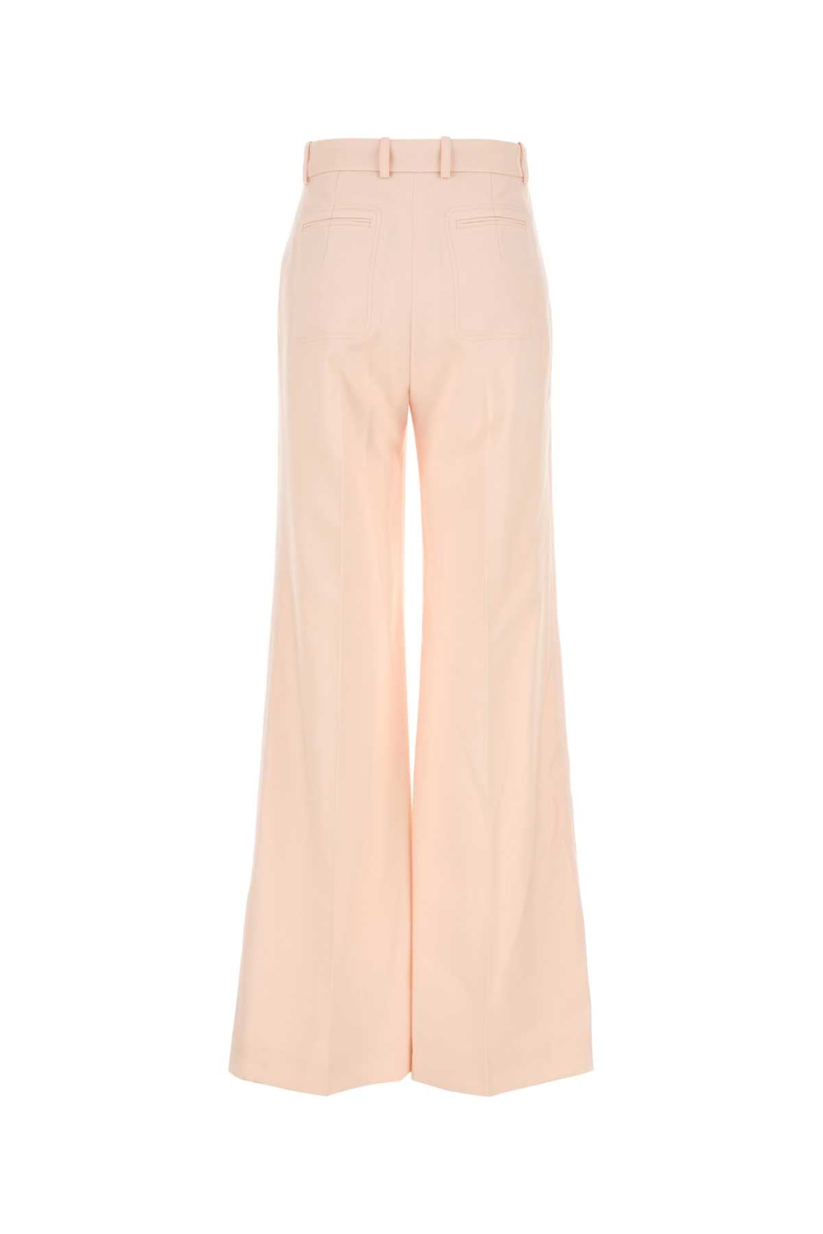 Chloe Women Light Pink Wool Pant