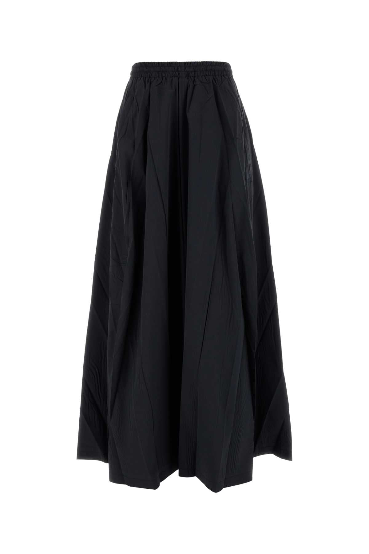 Balenciaga Women Slate Tech Fabric Skirt