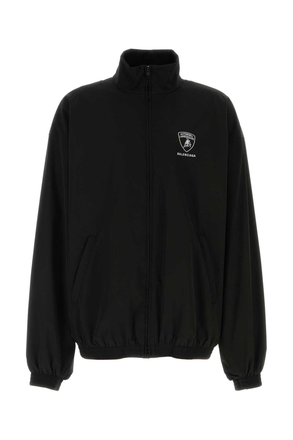 Balenciaga Men Black Tech Fabric Balenciaga X Automobili Lamborghini Windbreaker