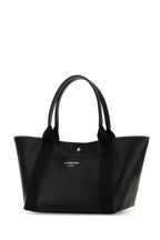 Balenciaga Women Black Leather Medium Biarritz Shopping Bag