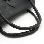 FENDI Selleria tote bag shoulder leather black 8BR388